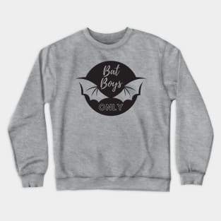 Bat Boys Only Wingspan ACOTAR BOOK SJM Crewneck Sweatshirt